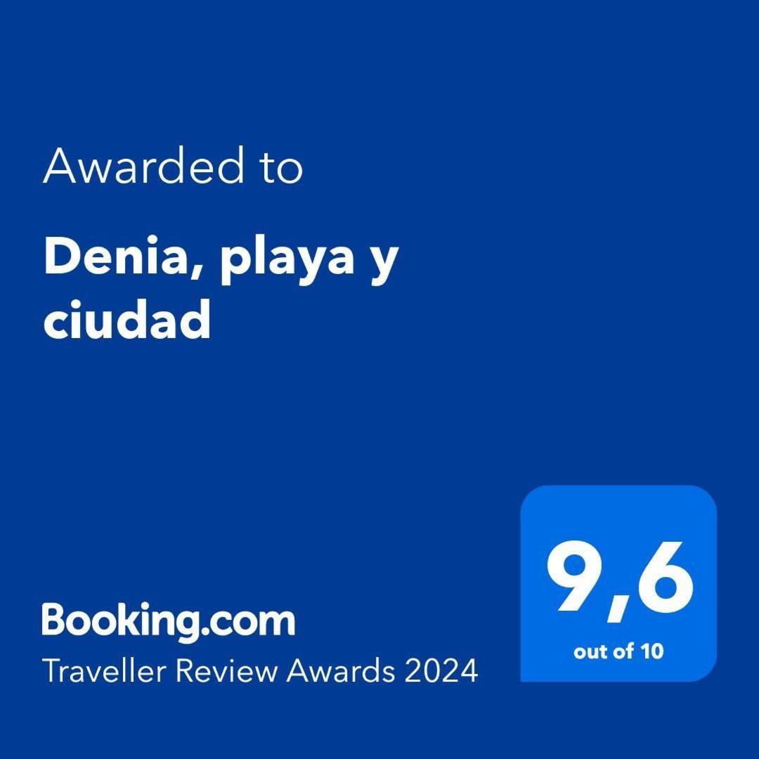 Denia, Playa Y Ciudad 아파트 외부 사진